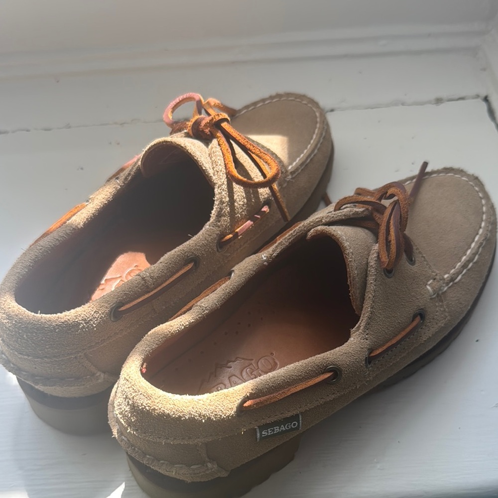 SEBAGO BOAT SHOES SIZE 8 FISHERMAN CORE